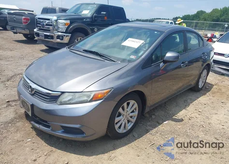 2012 Honda Civic Ex-L z USA, uszkodzony, nr VIN 2HGFB2F94CH328304